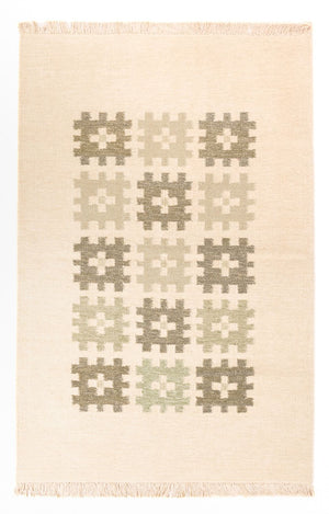 Tapis Kelim - Tendance - 180 x 120 cm - beige