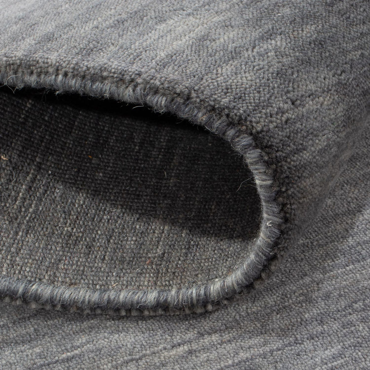 Tapis Gabbeh - Loribaft Softy - 160 x 90 cm - gris