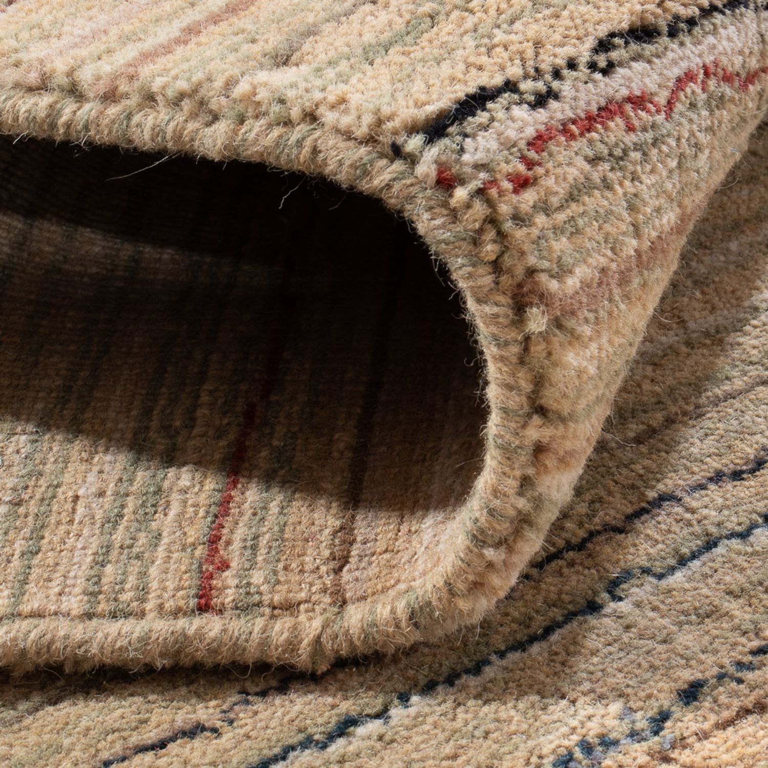 Tapis Gabbeh - Loribaft Softy - 240 x 170 cm - beige