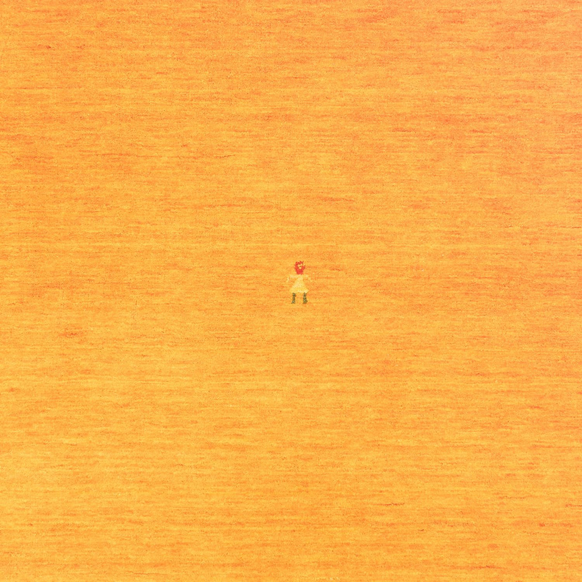 Tapis Gabbeh - Softy carré  - 250 x 250 cm - or