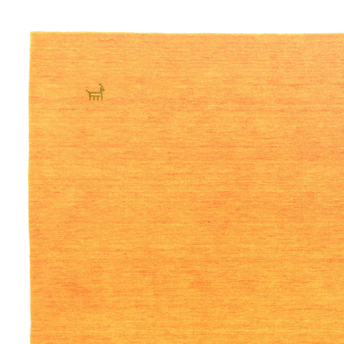 Tapis Gabbeh - Softy carré  - 250 x 250 cm - or