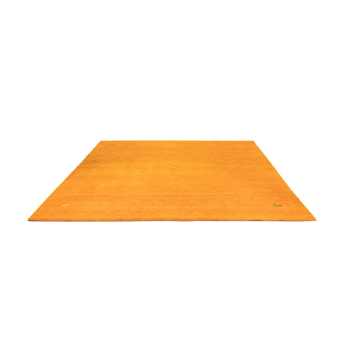 Tapis Gabbeh - Softy carré  - 250 x 250 cm - or
