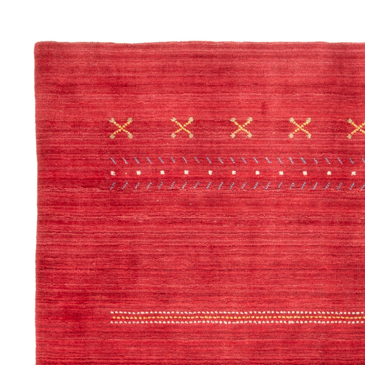 Tapis Gabbeh - Loribaft Softy - 240 x 170 cm - rouge