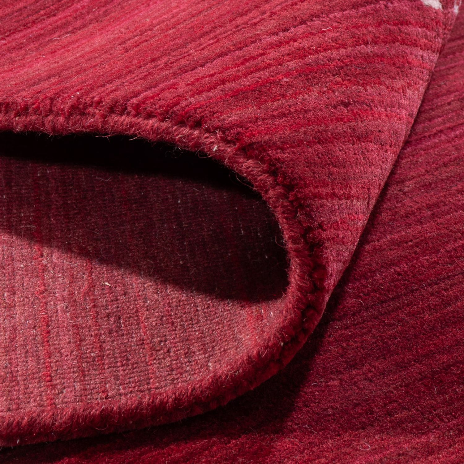 Tapis Gabbeh - Loribaft Softy - 240 x 170 cm - rouge