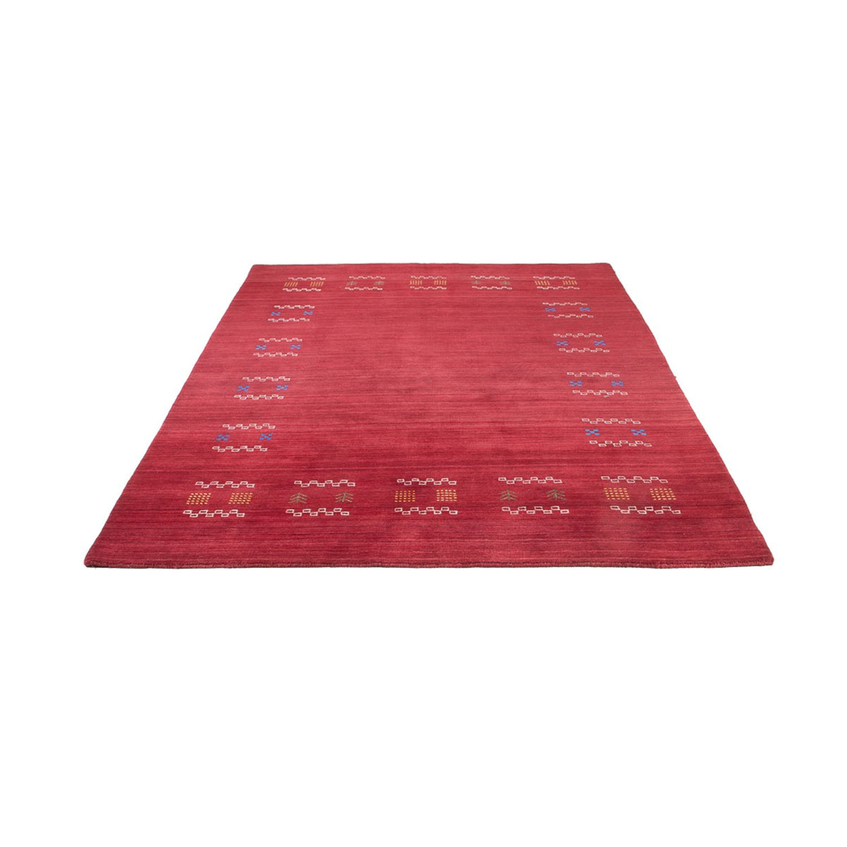 Tapis Gabbeh - Loribaft Softy - 240 x 170 cm - rouge