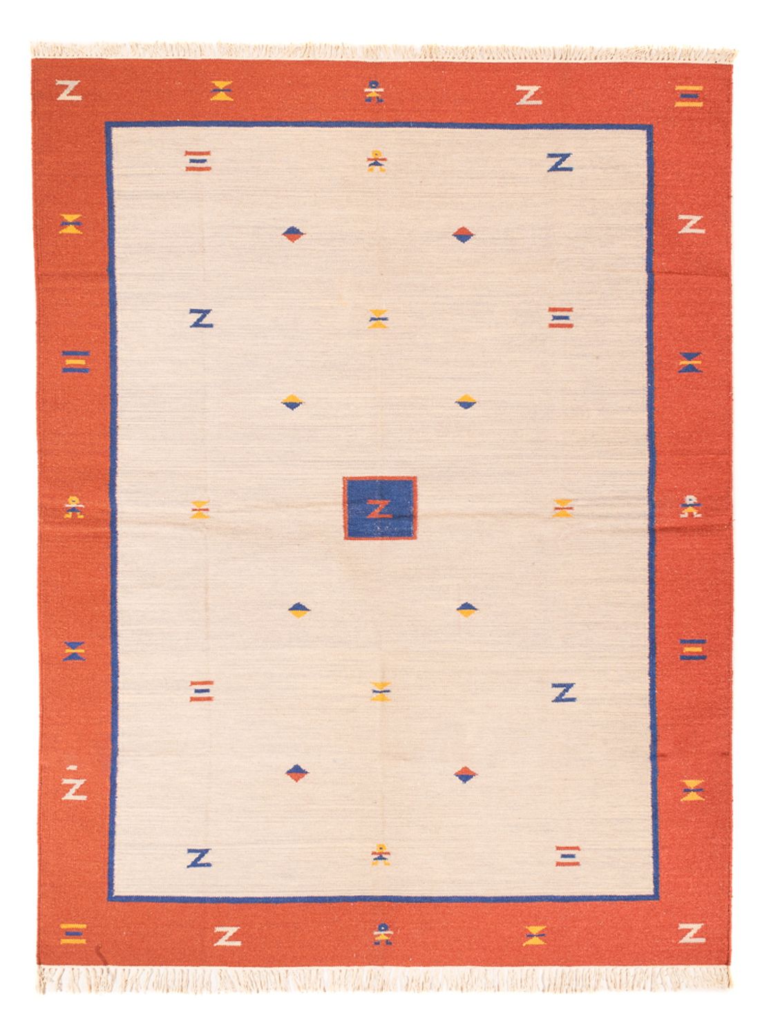 Tapis Kelim - Tendance - 240 x 170 cm - multicolore