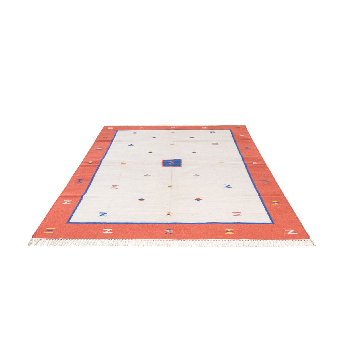 Tapis Kelim - Tendance - 240 x 170 cm - multicolore