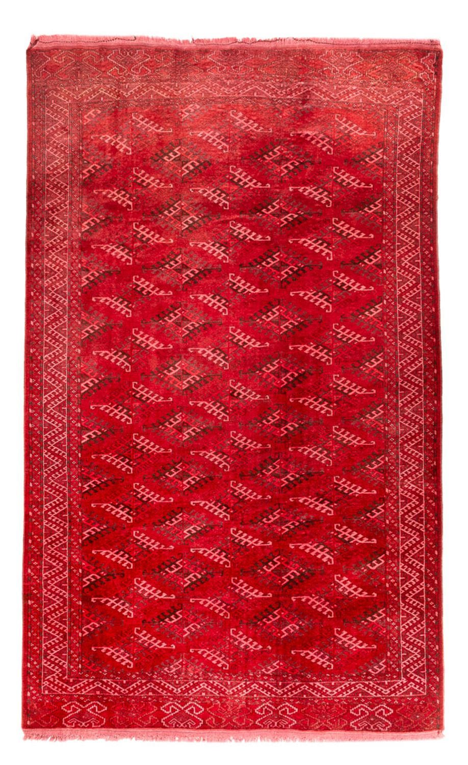 Tapis oriental - 323 x 279 cm - rouge