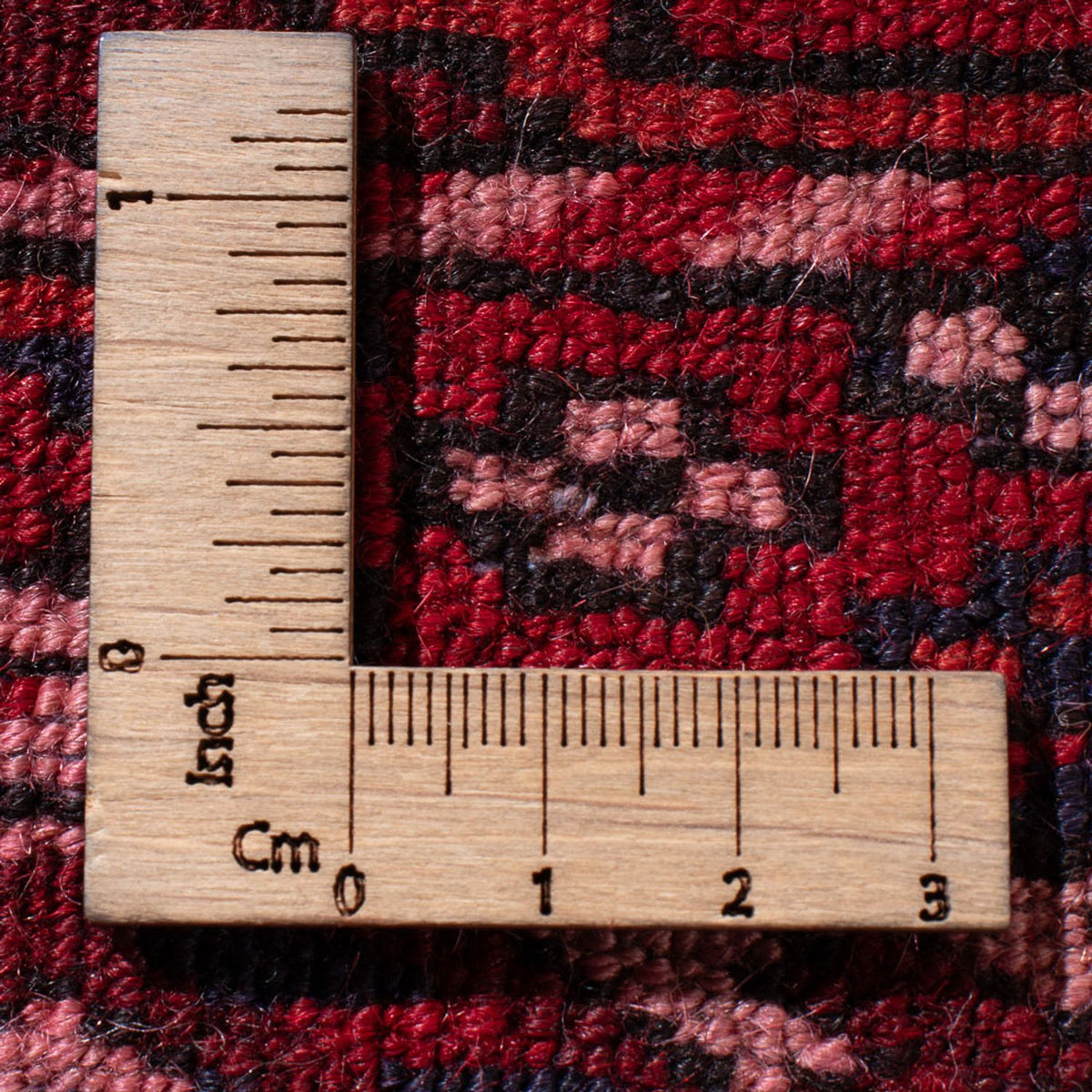 Tapis oriental - 323 x 279 cm - rouge