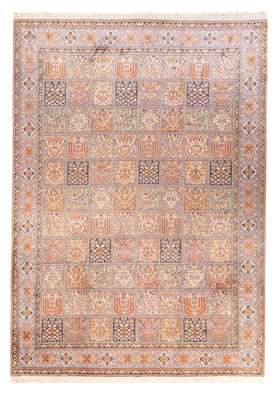 Tapis en soie - Soie du Cachemire - 337 x 247 cm - rouge clair