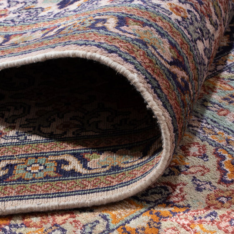 Tapis en soie - Soie du Cachemire - 337 x 247 cm - rouge clair