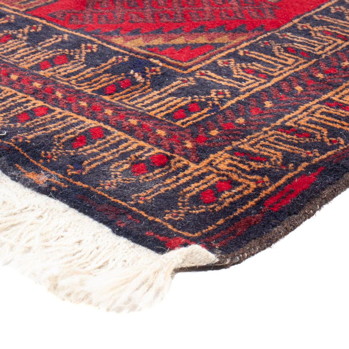 Tapis Belutsch - 142 x 95 cm - rouge