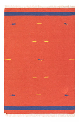 Tapis Kelim - Tendance - 180 x 120 cm - rouille