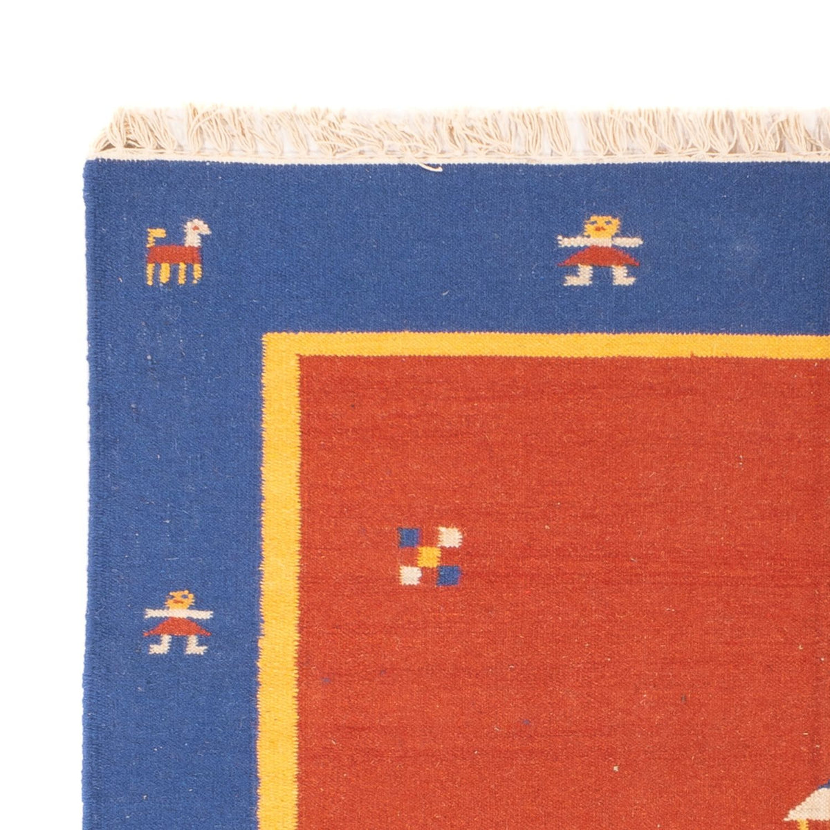 Tapis Kelim - Tendance - 200 x 140 cm - multicolore