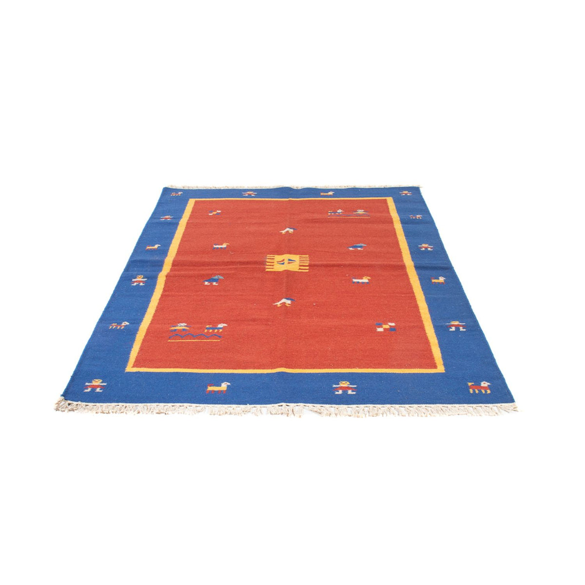 Tapis Kelim - Tendance - 200 x 140 cm - multicolore