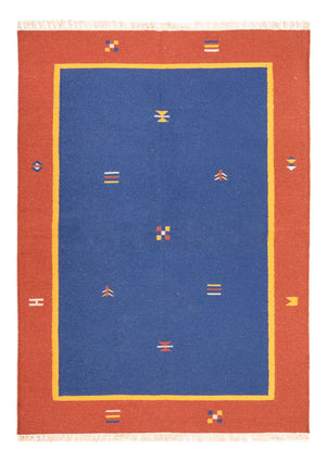 Tapis Kelim - Tendance - 200 x 140 cm - multicolore