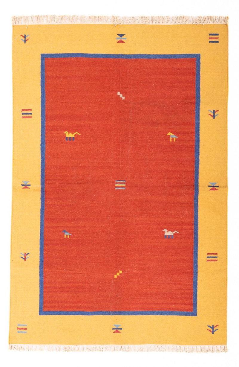 Tapis Kelim - Tendance - 200 x 140 cm - multicolore