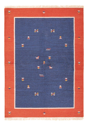 Tapis Kelim - Tendance - 200 x 140 cm - multicolore