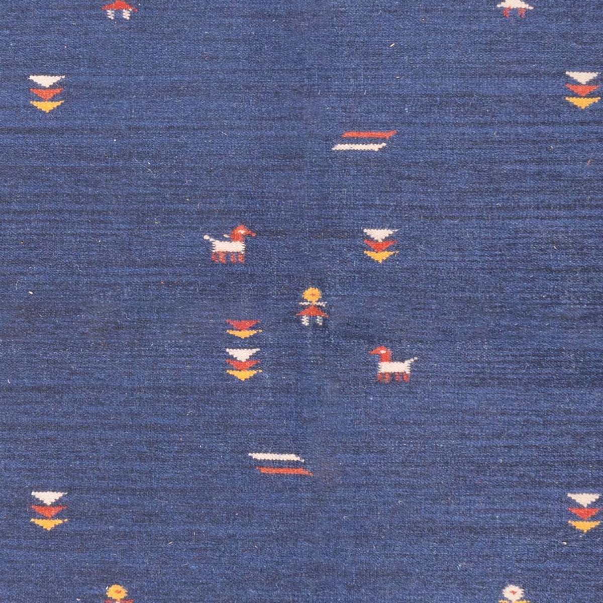 Tapis Kelim - Tendance - 200 x 140 cm - multicolore