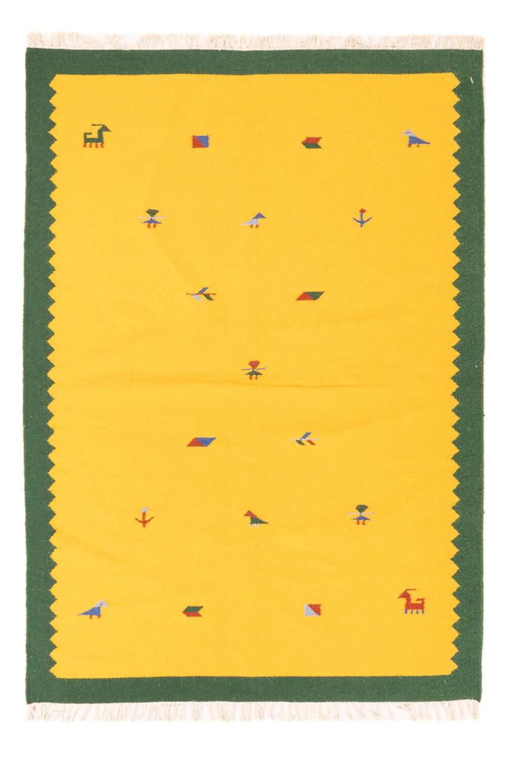 Tapis Kelim - Tendance - 180 x 120 cm - multicolore