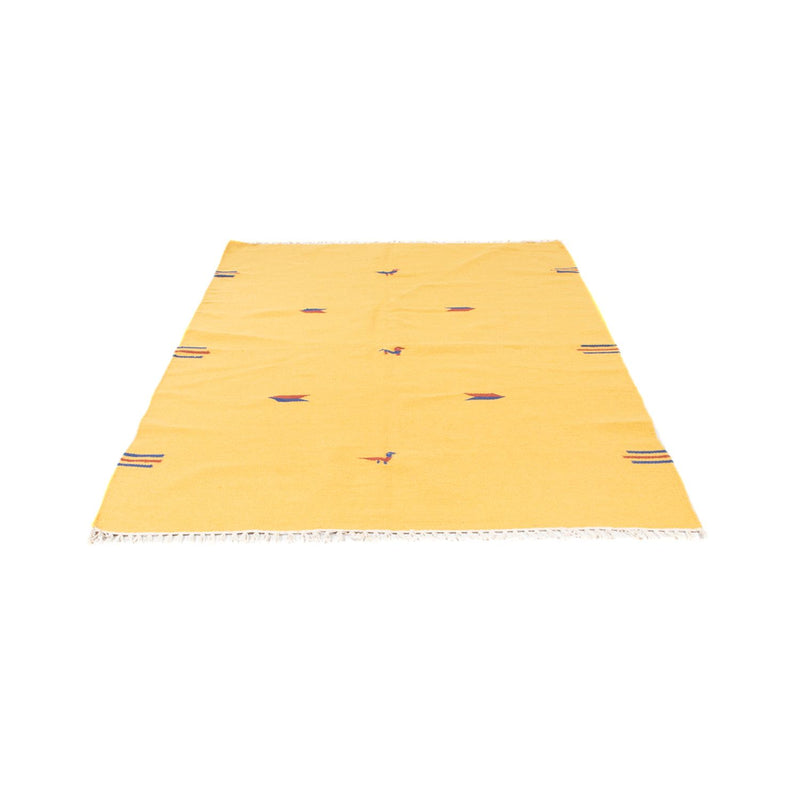 Tapis Kelim - Tendance - 180 x 120 cm - jaune