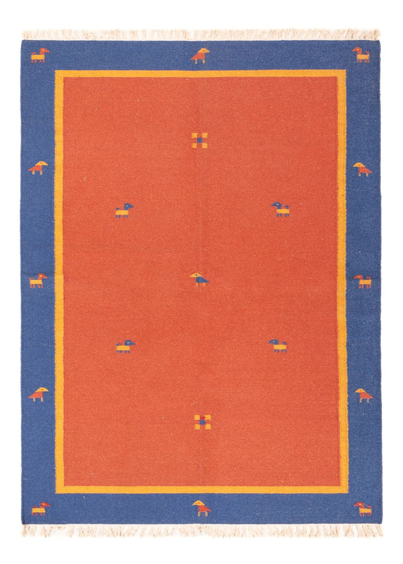 Tapis Kelim - Tendance - 200 x 140 cm - multicolore