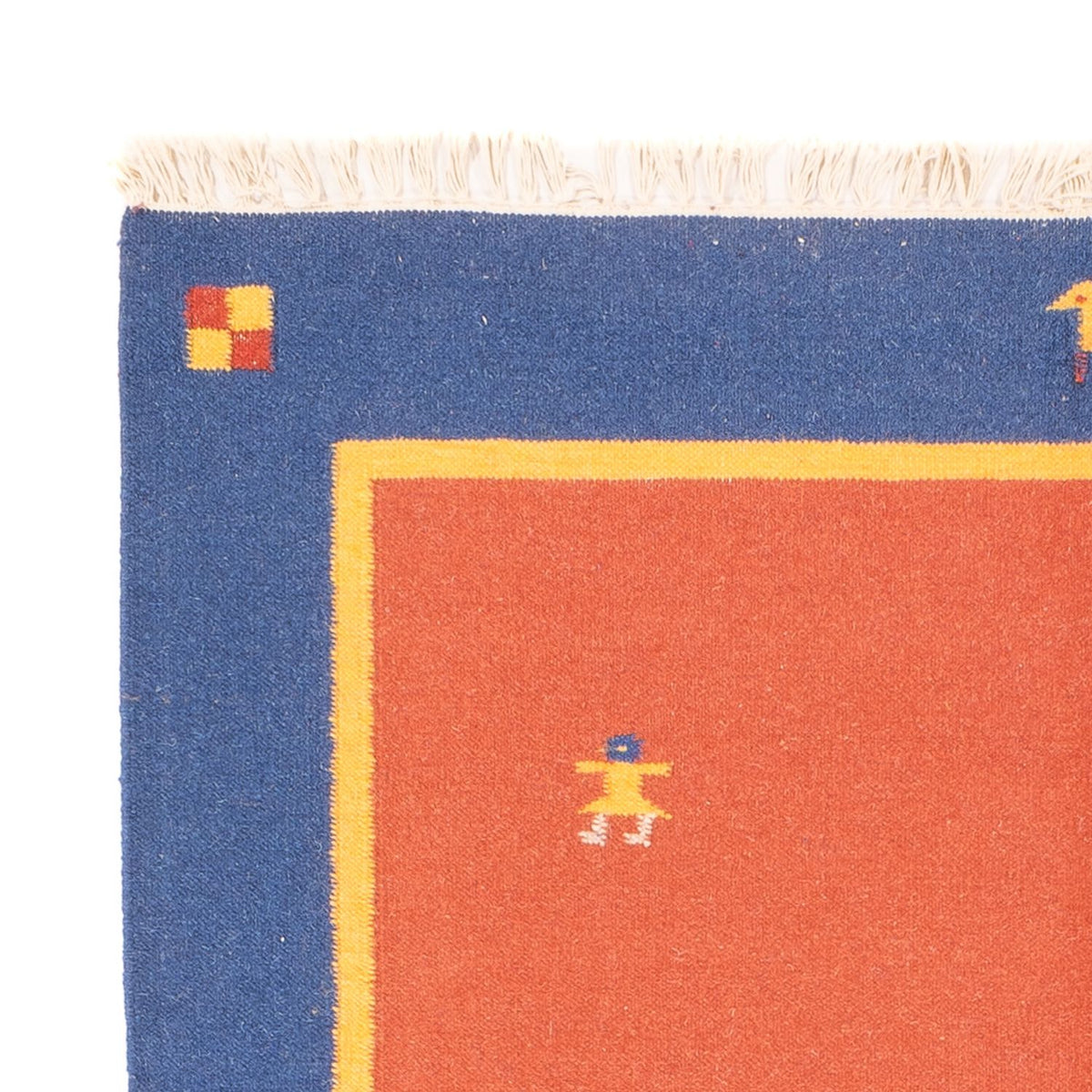 Tapis Kelim - Tendance - 200 x 140 cm - multicolore