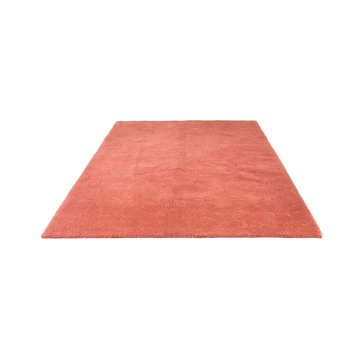 Tapis en laine - 273 x 182 cm - rouille