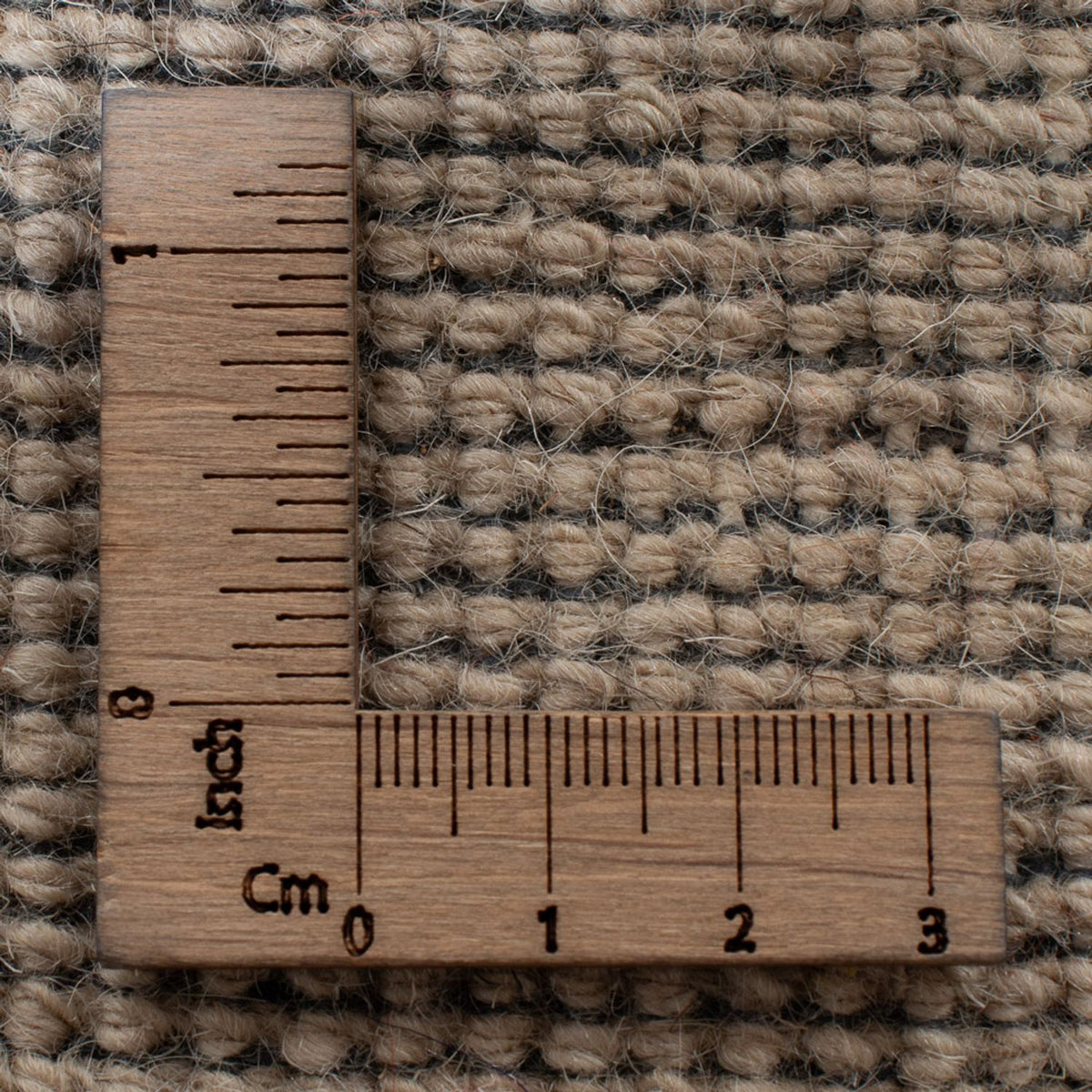 Tapis de couloir Tapis Gabbeh - Indus - 234 x 75 cm - beige clair