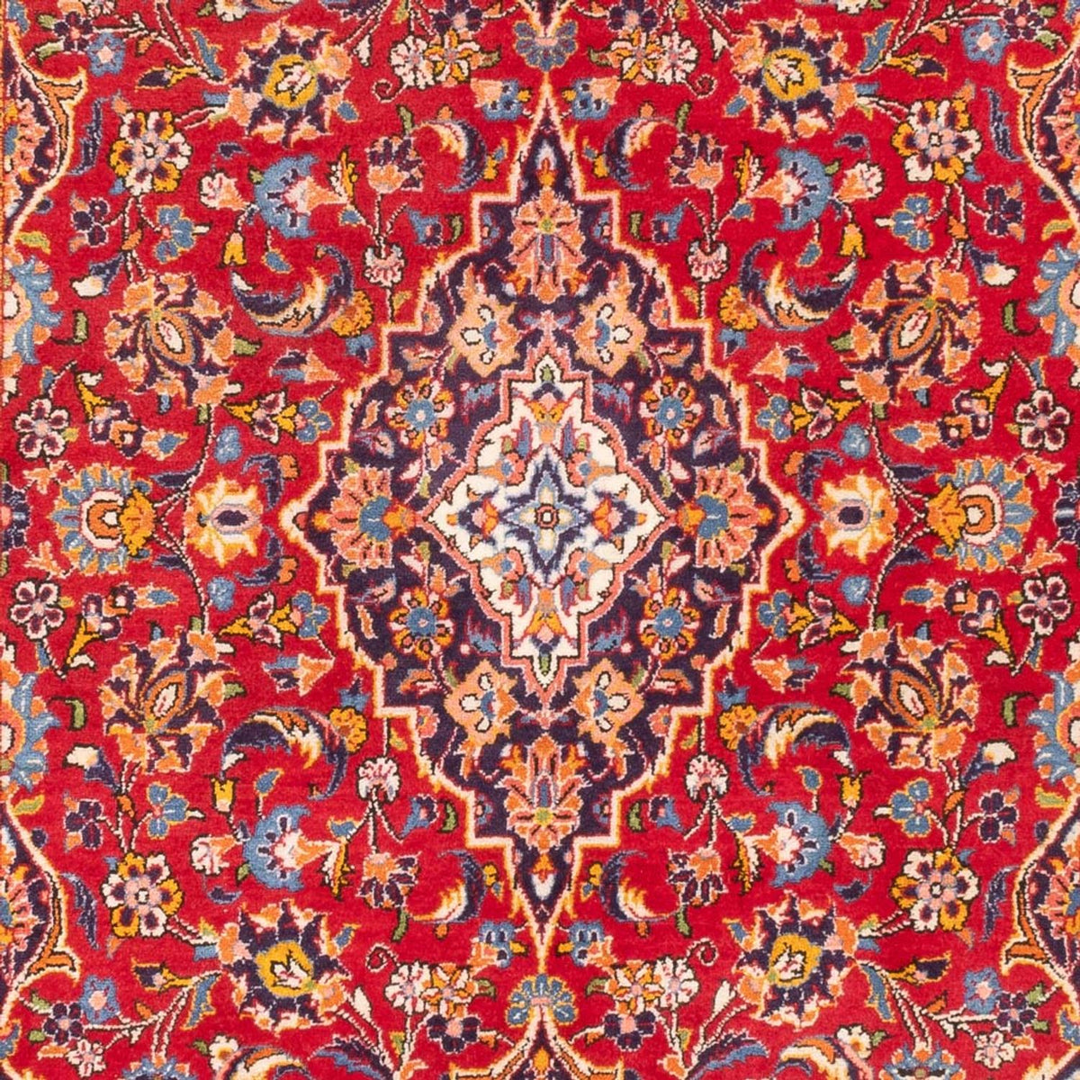 Tapis persan - Keshan - 215 x 140 cm - rouge