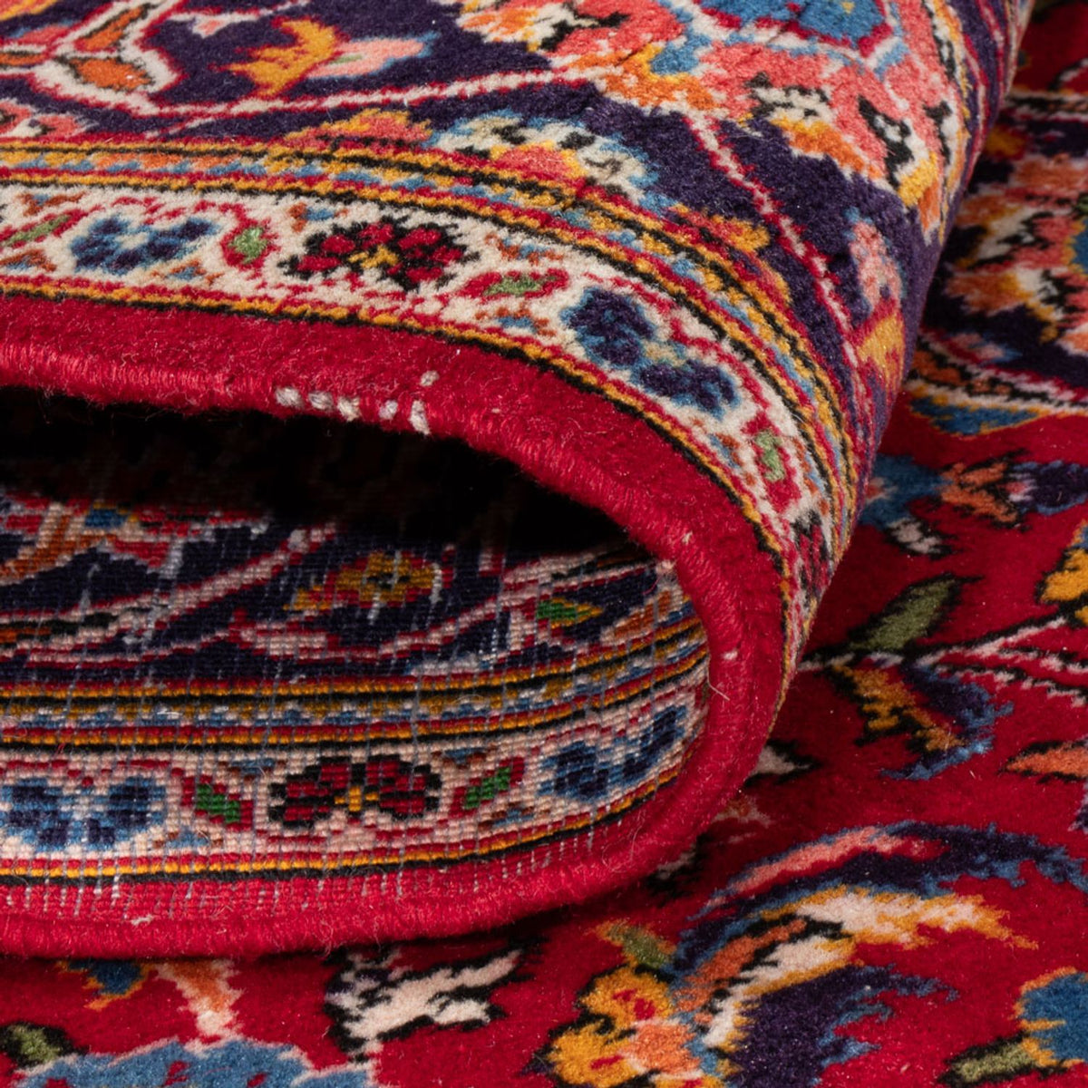 Tapis persan - Keshan - 215 x 140 cm - rouge