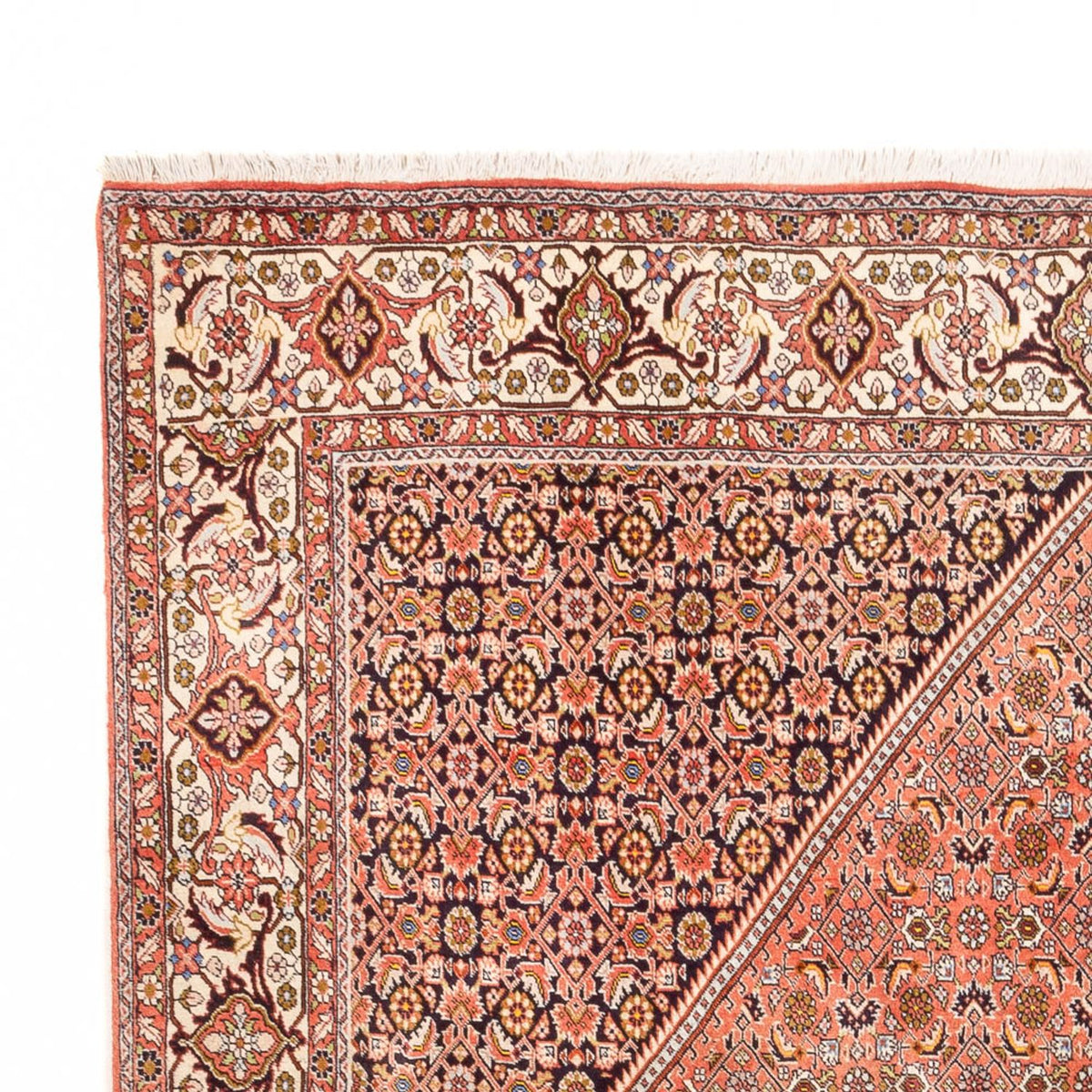 Tapis persan - Bidjar - 300 x 200 cm - rouge clair