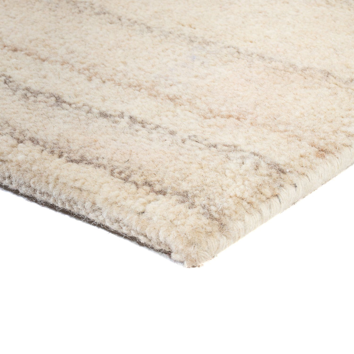 Tapis Gabbeh - Softy - 160 x 110 cm - beige