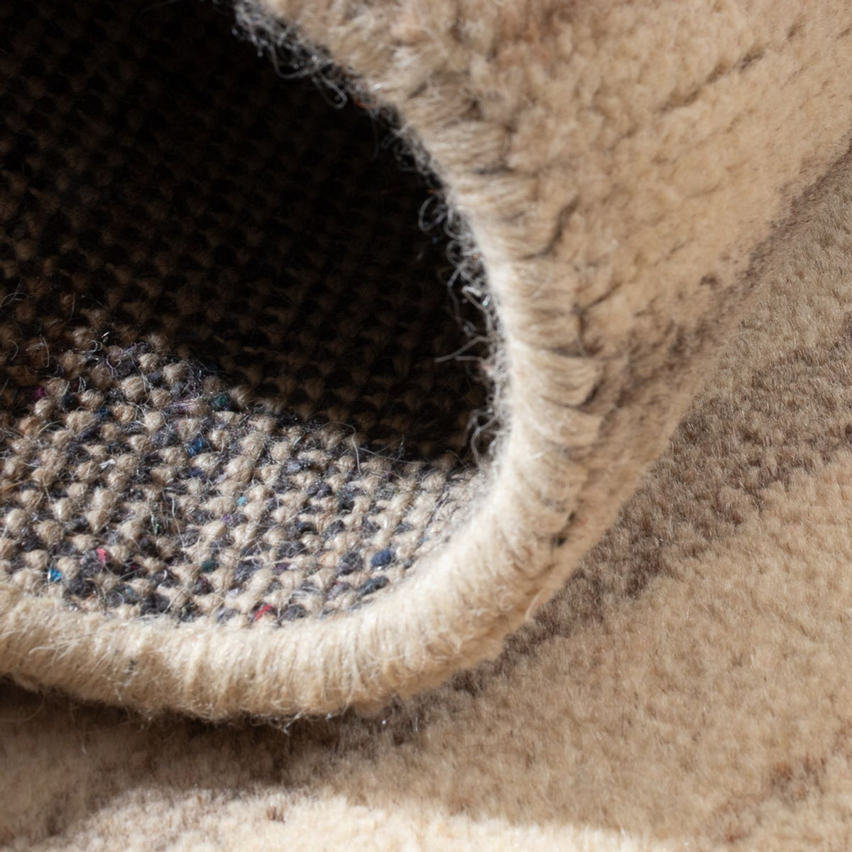 Tapis Gabbeh - Softy - 160 x 110 cm - beige