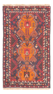 Tapis Belutsch - 140 x 78 cm - multicolore