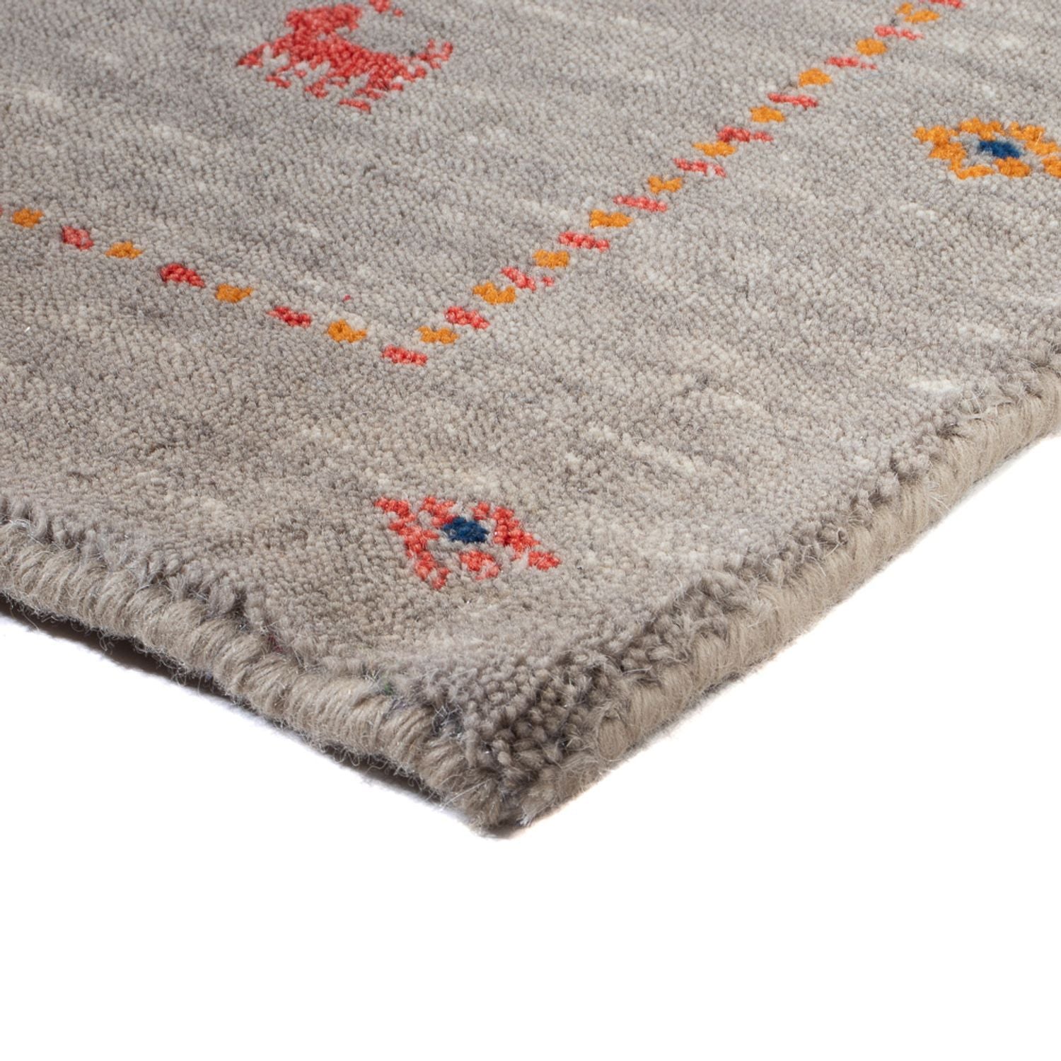 Tapis Gabbeh - Loribaft Softy - 103 x 62 cm - caramel