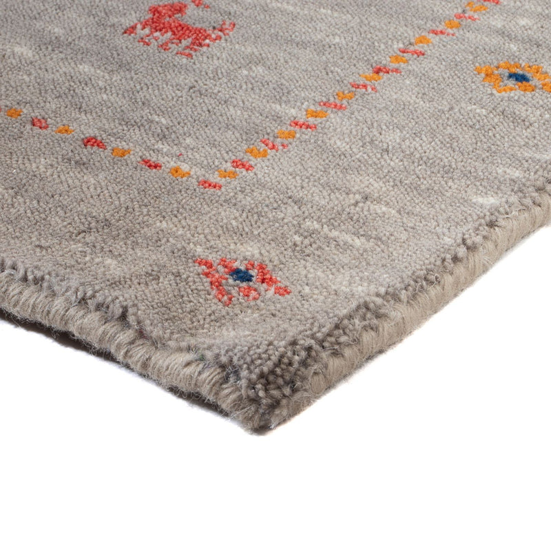 Tapis Gabbeh - Loribaft Softy - 103 x 62 cm - caramel