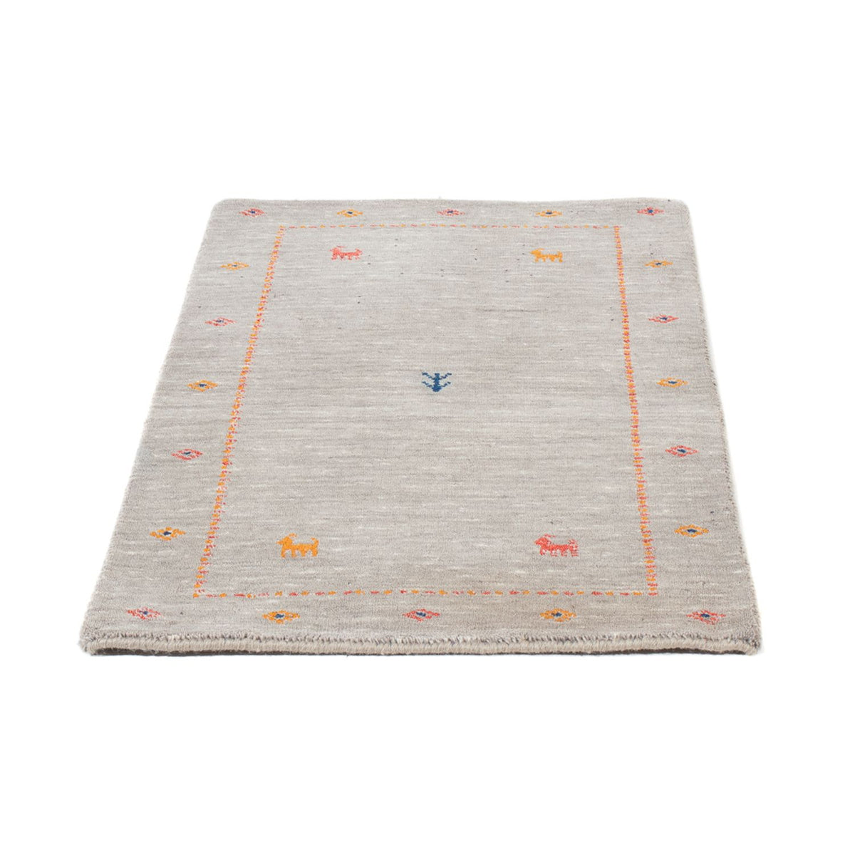 Tapis Gabbeh - Loribaft Softy - 103 x 62 cm - caramel