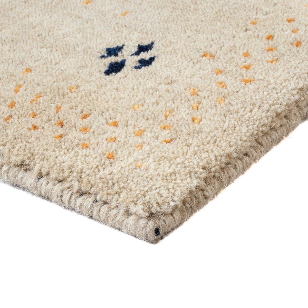 Tapis Gabbeh - Loribaft Softy - 90 x 60 cm - beige