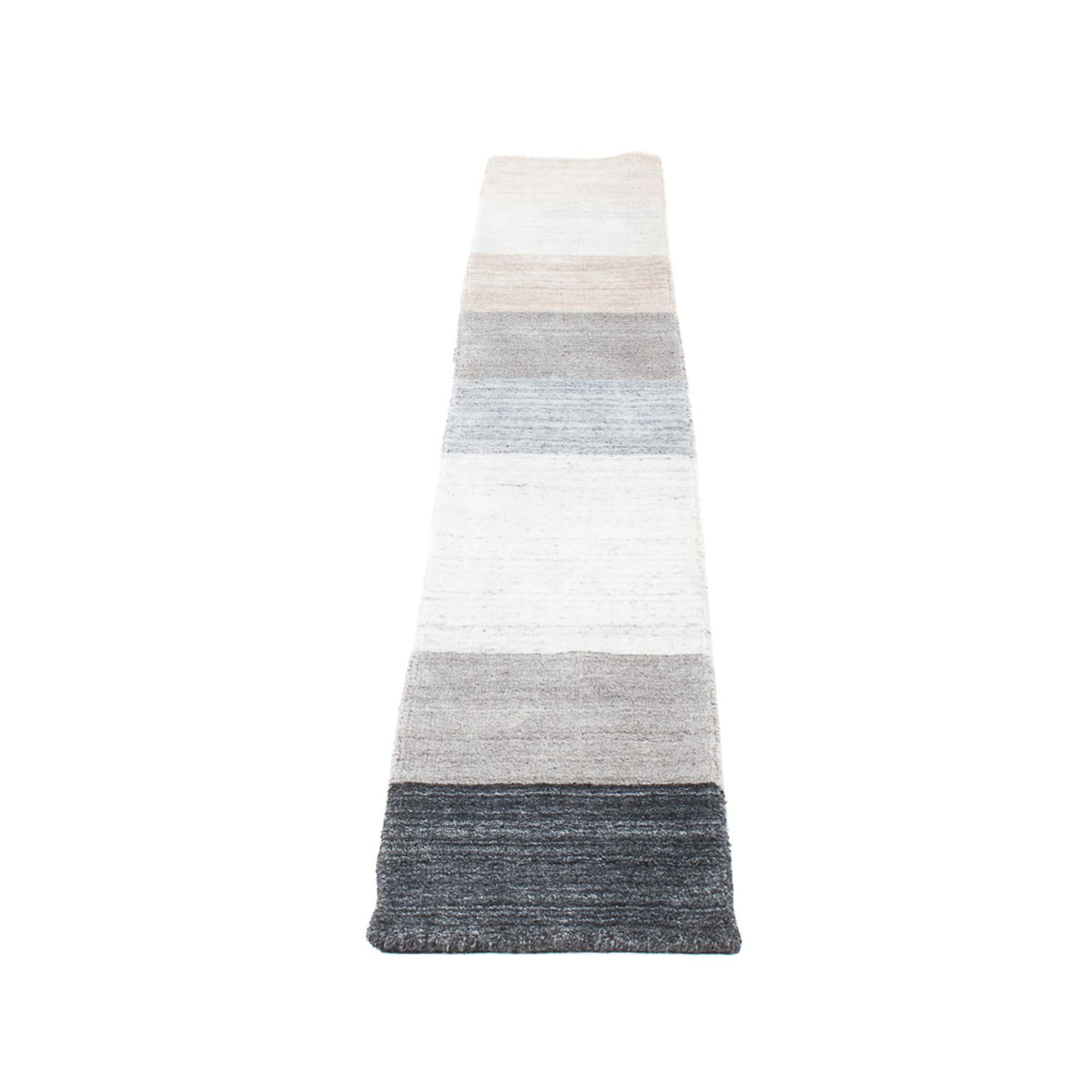 Tapis de couloir Tapis en laine - 240 x 30 cm - multicolore