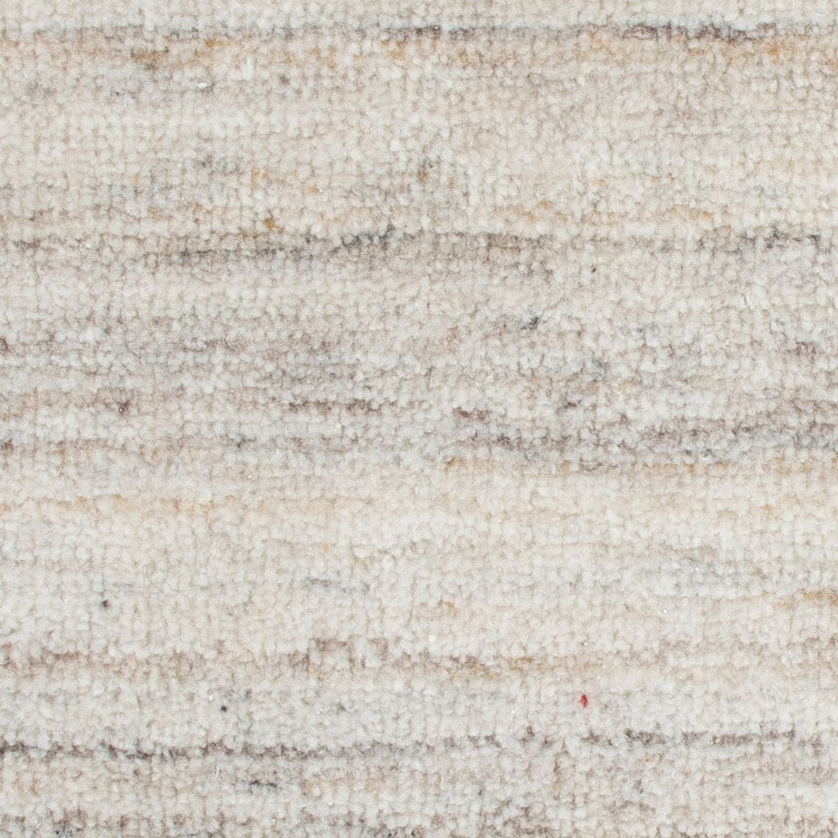 Tapis en laine carré  - 34 x 32 cm - gris clair