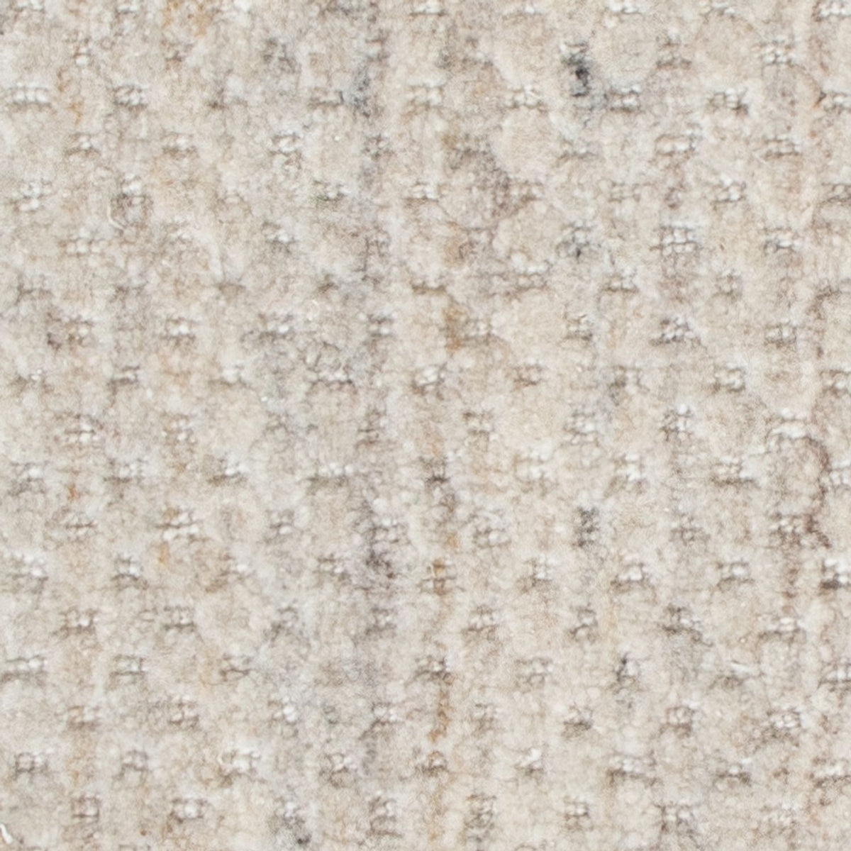 Tapis en laine carré  - 31 x 31 cm - gris clair