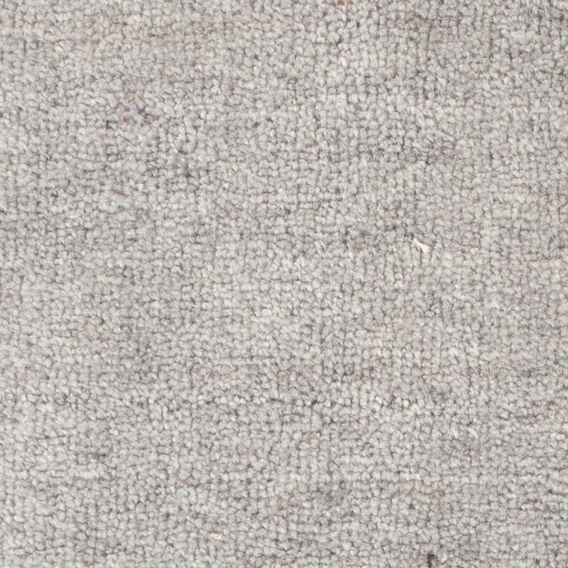 Tapis en laine carré  - 33 x 30 cm - gris