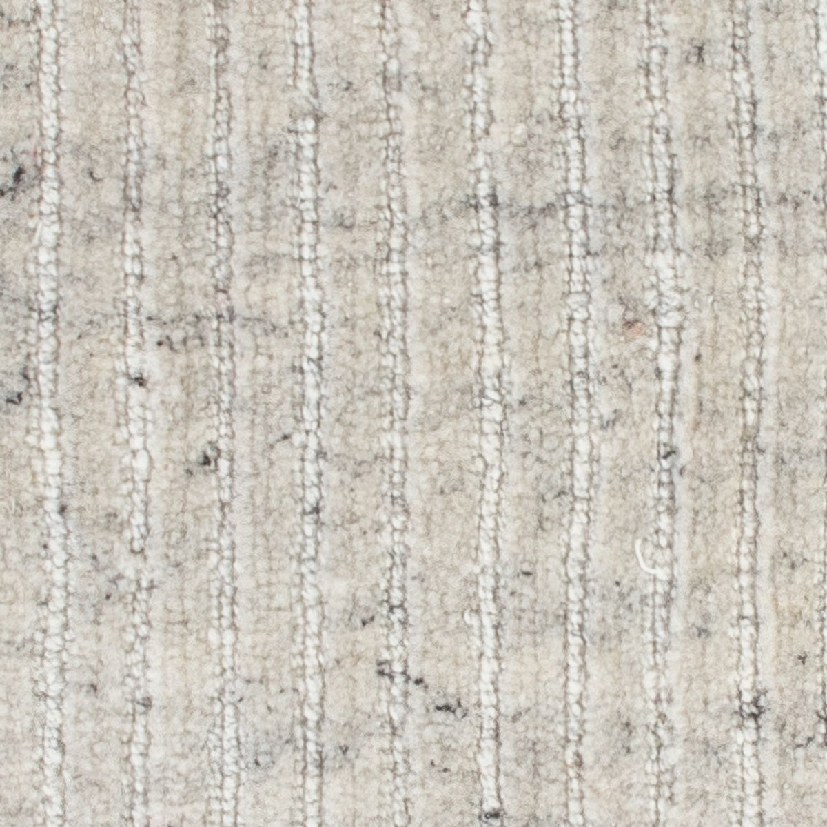 Tapis en laine carré  - 30 x 30 cm - gris clair