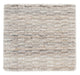Tapis en laine carré  - 33 x 30 cm - gris clair