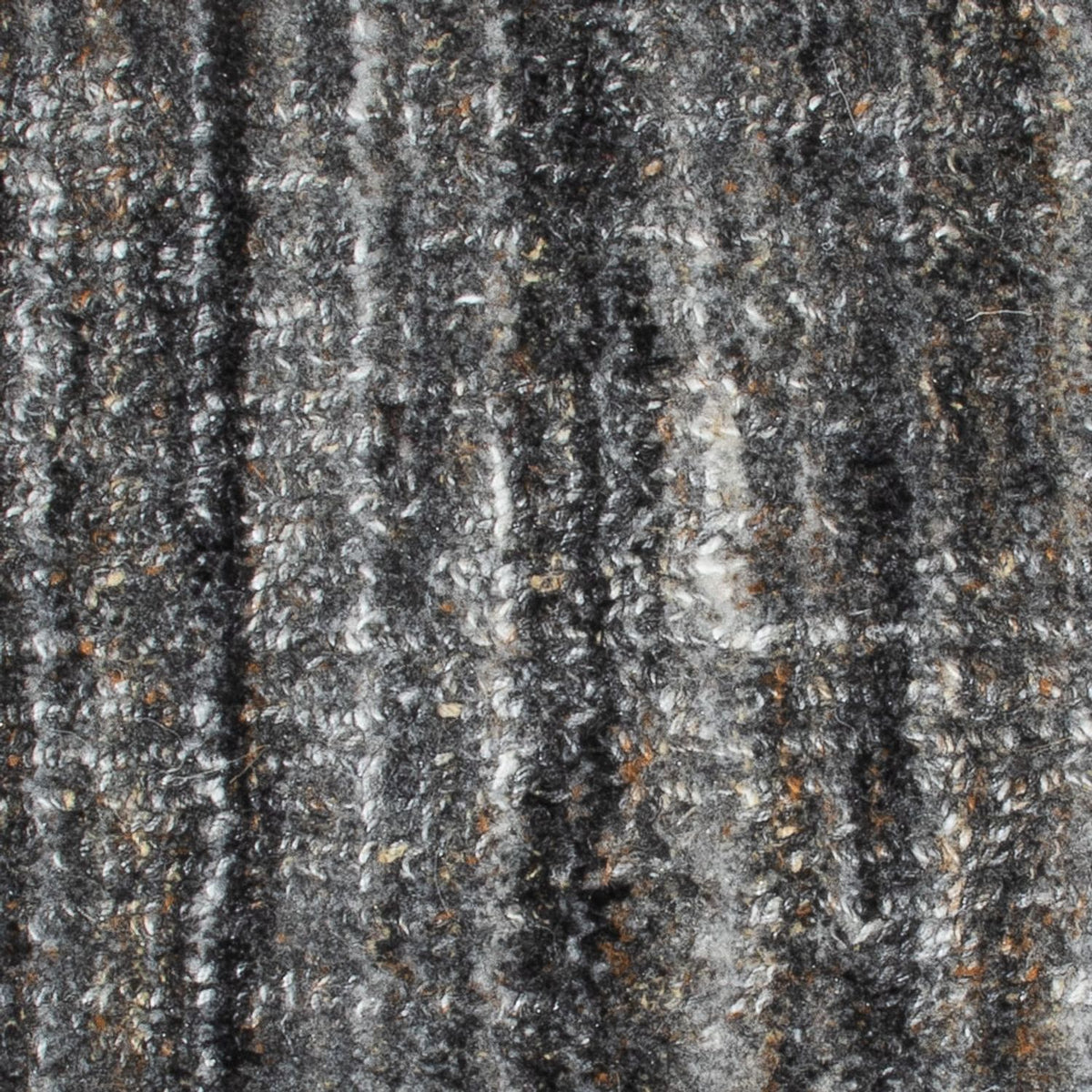 Tapis en laine carré  - 35 x 30 cm - gris foncé