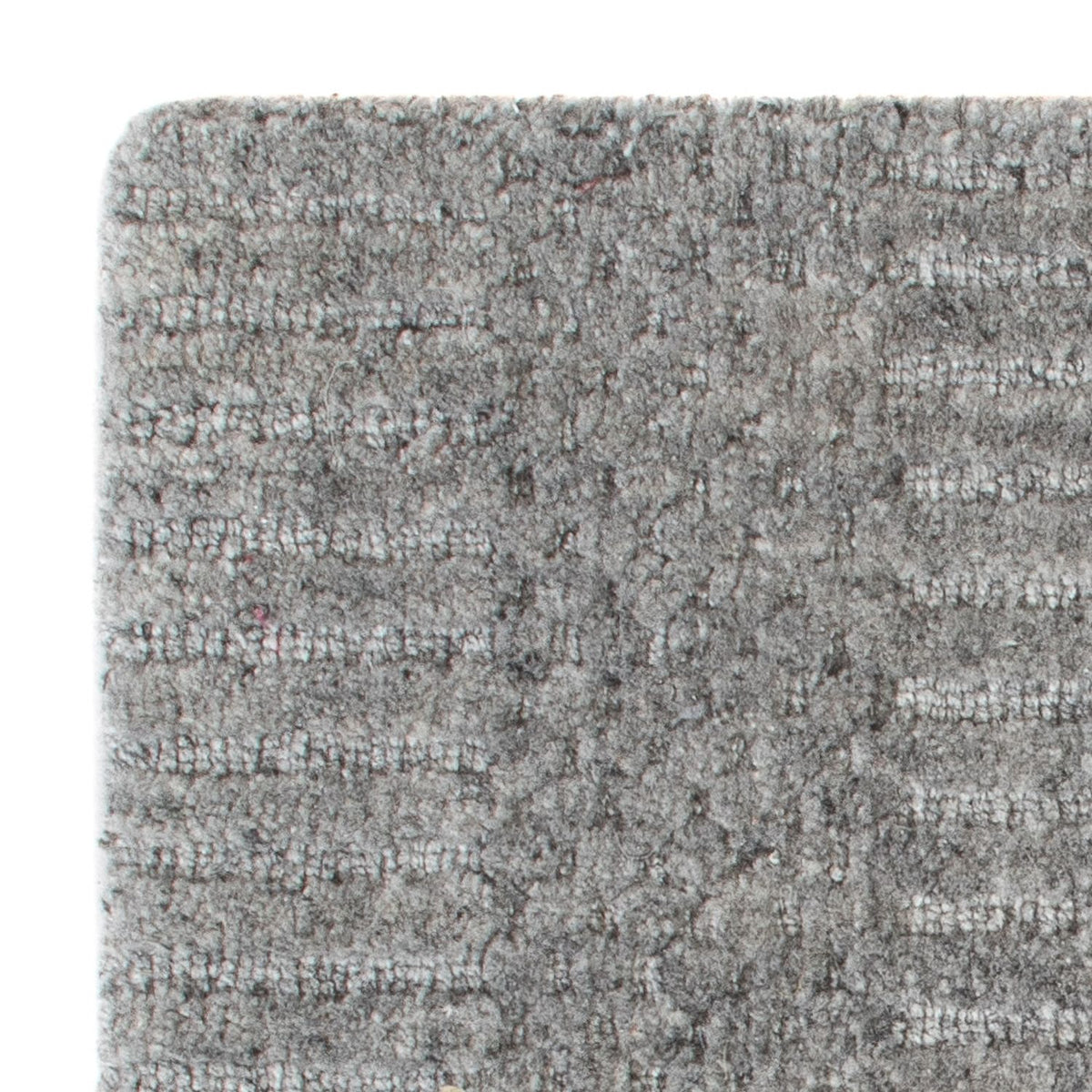 Tapis en laine carré  - 32 x 32 cm - gris foncé