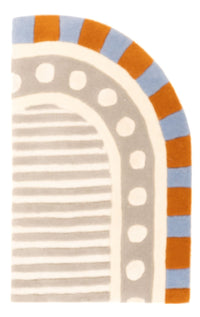 Tapis en laine - 97 x 61 cm - multicolore