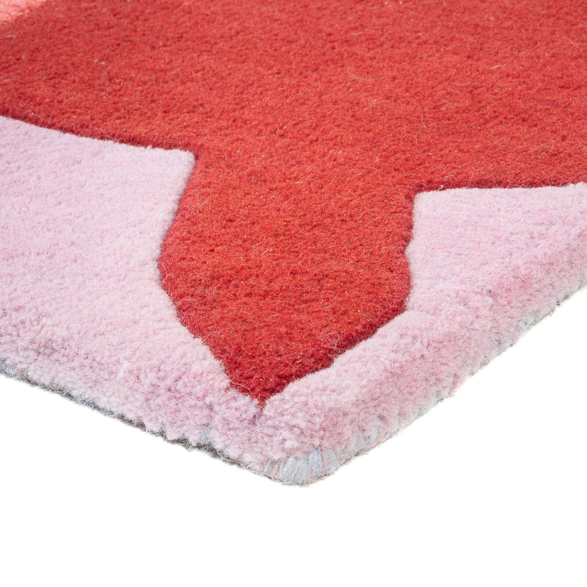 Tapis en laine - 92 x 62 cm - multicolore