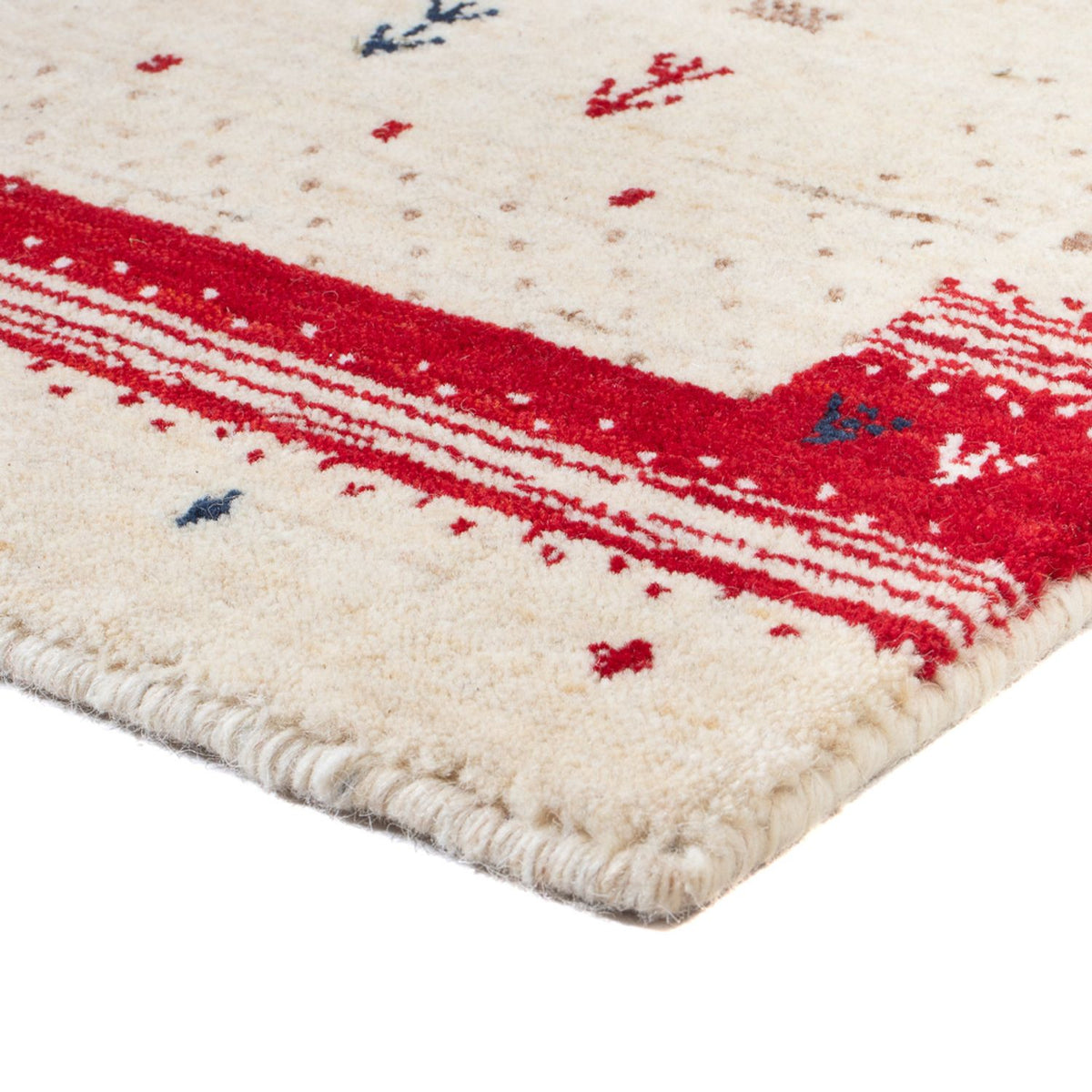 Tapis Gabbeh - Loribaft Indus - 90 x 60 cm - multicolore